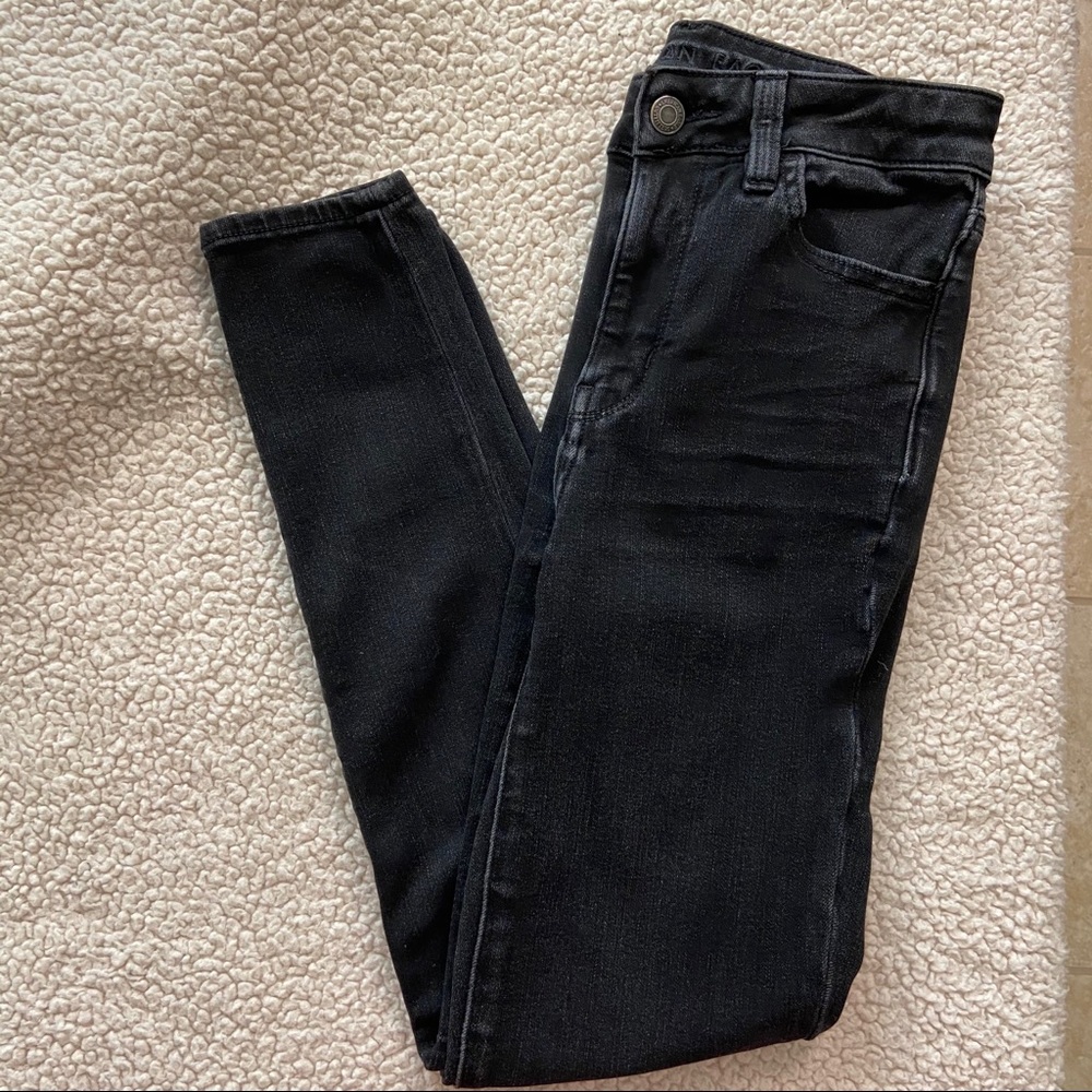 American Eagle black jegging